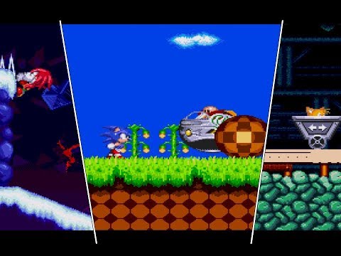 Sonic 2 Advanced Edit (SHC 2019) ✪ All Bosses w/ All Characters! (720p/60fps)