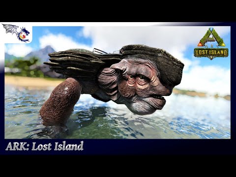Lost Island Megachelon Taming Gets Interrupted By An Alpha Mosasaurus | ARK: Lost Island #61