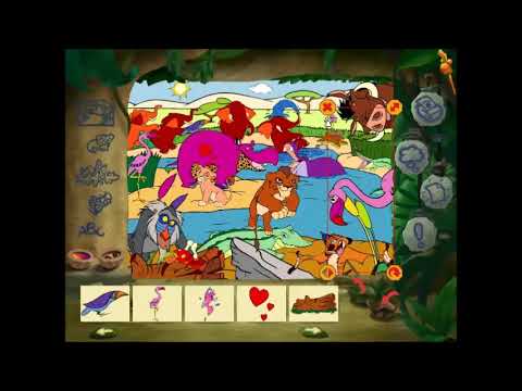 The Lion King 2: Active Play (Part 19 Create Your Own Pictures, Part 2)