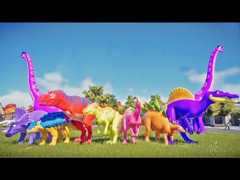 JWE2 Mod School Of Dinosaurs Storm the Jurassic World: Battle and Rampage