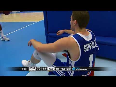 Basquetebol: FC Porto-Kataja, 86-90 (FIBA Europe Cup, grupo C, 5.ª jor., 15/11/17)