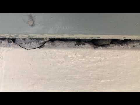 Dirty Meat Slicer & Gaps in Window is Open Invitation for Ants in Belmar, NJ