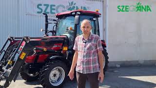 Hanwo 704 traktor rakodóval raktárról