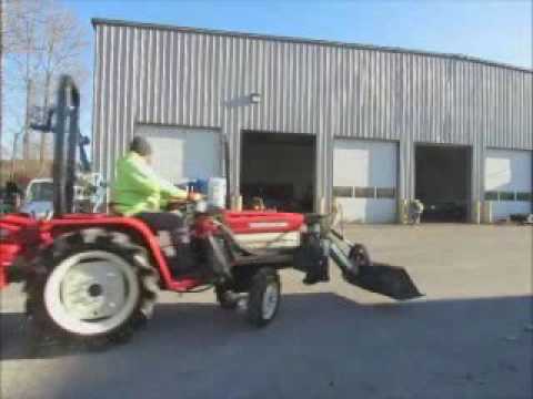 Sold! Mitsubishi MT185 Farm Tractor 4WD 3Spd Diesel PTO Ag 52" bidadoo.com