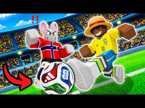 VIRAMOS JOGADOR DE FUTEBOL PARA GANHAR A COPA DO MUNDO! DESAFIO PIZÃO VS LARRYZINHO!