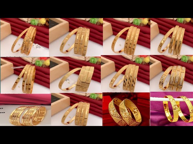 Vídeo relacionado con Touchstone "Colorful 2 Dozen Bangle Collection Indian Bollywood Alloy Metal Textured Golden Designer Jewelry Bangle Bracelets. Juego De 24. En Tono Oro Envejecido Para Mujer