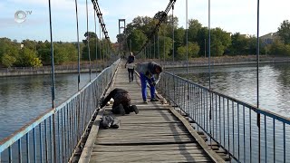 Хората в Кърджали искат цялостно обновяване на въжения мост над Водното огледало