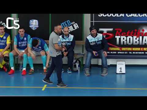 Calcio a 5, Under 21: United Aprilia - Real Terracina, highlights e interviste