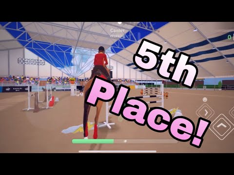 Placing 5th in Advanced Tier (tier 2) ||Equestrian the Game! ETG