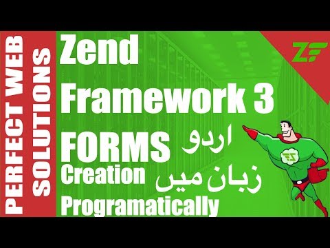 Part 05 Zend Framework 3 Tutorial for beginners on Programmatic Form Creation in urdu 2017
