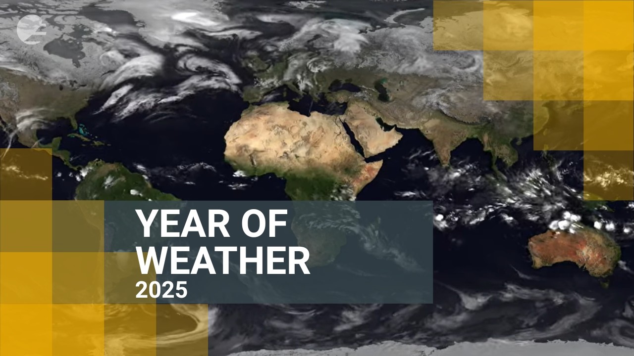 A year of weather 2025