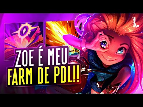 ZOE TOP1 GAMEPLAY | MEU MELHOR CAMPEÃO PRA SUBIR DE ELO ATUALMENTE!! | LoL Wild Rift
