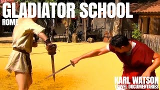 Gladiator School - learn how to fight like a gladiator in Rome!