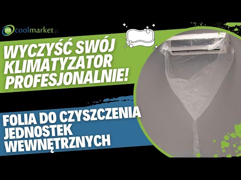 Osłona do mycia jednostki wewnętrznej klimatyzatora ERRECOM WALLY - zdjęcie