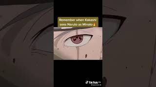 Remember when kakashi sees naruto as minato🥵�