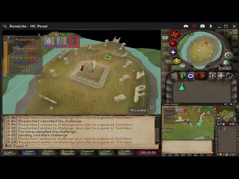 Soul Wars for 10HP accs - 350+ zeal/hour with one alt