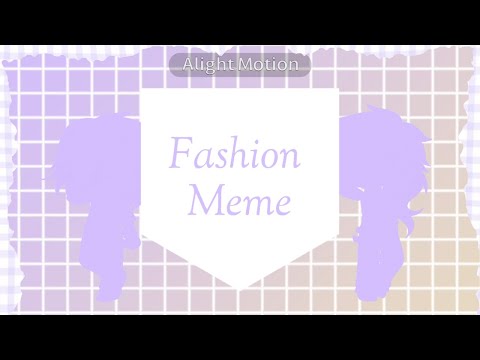 Fashion Meme || Ft. Vincent Emily-Afton 
