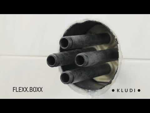 KOUPELNY Ptáček - instalação do módulo KLUDI FLEXX BOXX