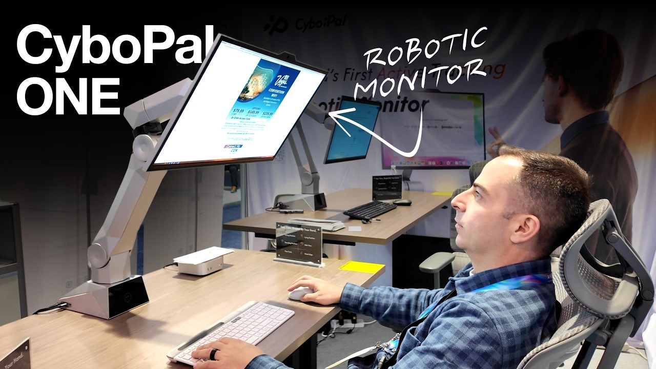 CyboPal ONE: The First AI Robotic Monitor is Wild