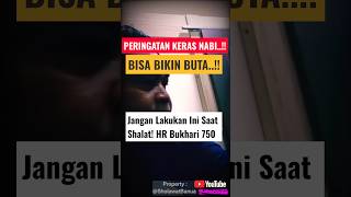 Download lagu PERINGATAN KERAS NABI: Jangan Lakukan Ini Saat Shalat! HR Bukhari 750 #dakwah #dakwahislam #shalat mp3