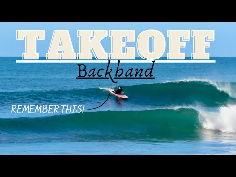 This TAKEOFF Will Change Your BACKHAND Surfing! From Beginner to Advanced - The Sunday Glide #87