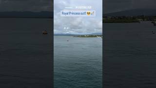 Timelapse - Sail Away - Royal Princess - Lautoka, Fiji