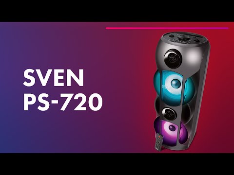Миниатюра изображения товара Портативная колонка Sven PS-720 (черный)