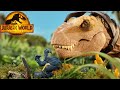 Dino Trackers Team Up With T Rex To Locate The Indominus Rex More Jurassic World Adventures