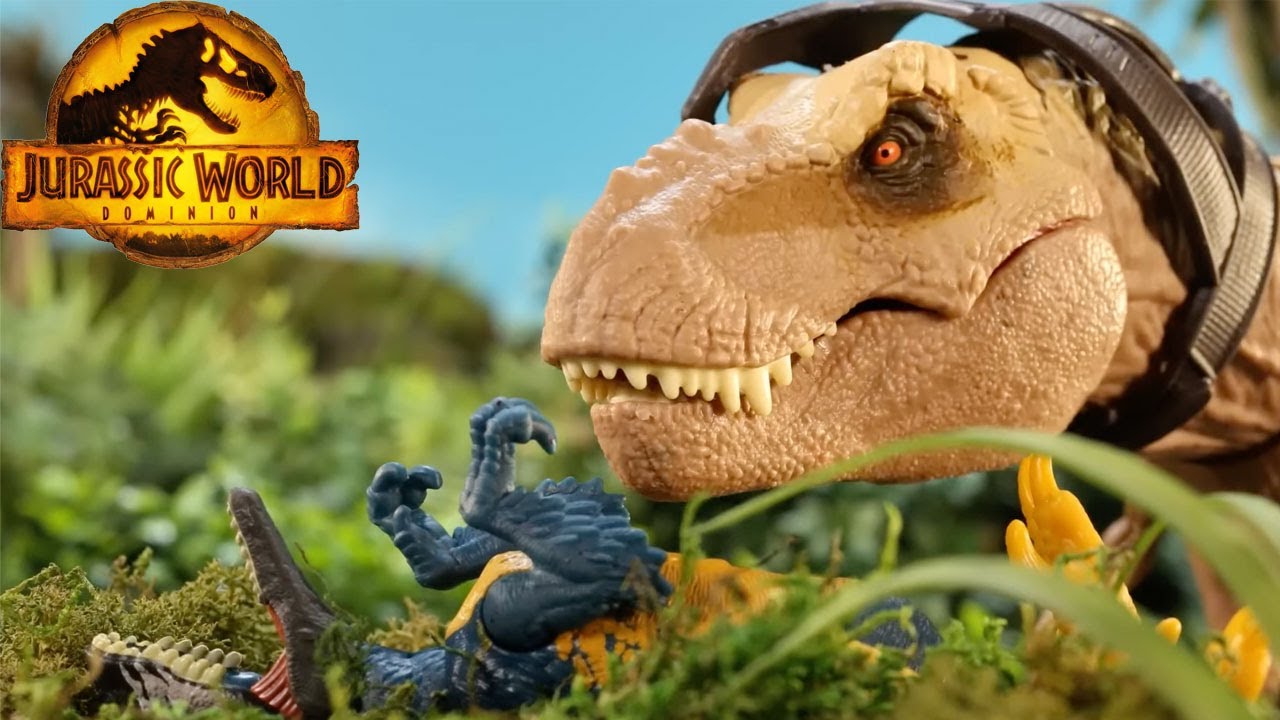 Dino Trackers Team Up with T.rex to Locate the Indominus Rex + More Jurassic World Adventures! 🦕🦖