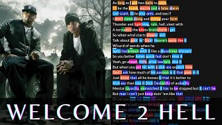 Bad Meets Evil - Welcome 2 Hell | Lyrics, Rhymes Highlighted