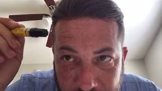Men's hair system review Poly thin skin day 10