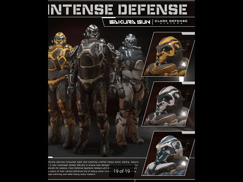 Star Citizen Alpha 3.16.1/New Babbage/Nový oblek Voidripper Helmet With Defiance Armor Charcoal