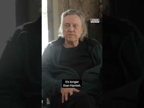 How does Christopher Walken remember all of his lines?