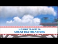 Making Tracks To Great Destinations Logo CGI