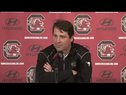 Will Muschamp Press Conference — 4/4/16