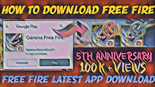 FREE FIRE KAISE DOWNLOAD KARE || HOW TO INSTALL FREE FIRE AFTER OB 35 UPDATE || NO LAG 😎