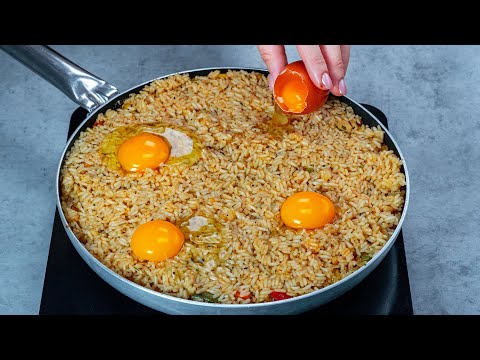 Arroz al estilo mexicano a la sartén - ¡Es la cena perfecta para toda la familia!