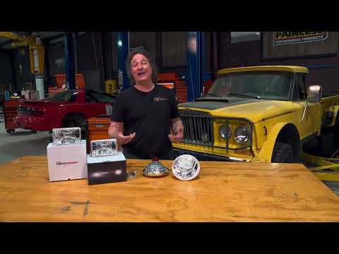 See at Night Without Ruining Your Classic's Looks Holley Retrobright Headlights New Product Showcase
