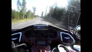preview picture of video 'Goldwing 1800.  Trip Østerdalen Norway'