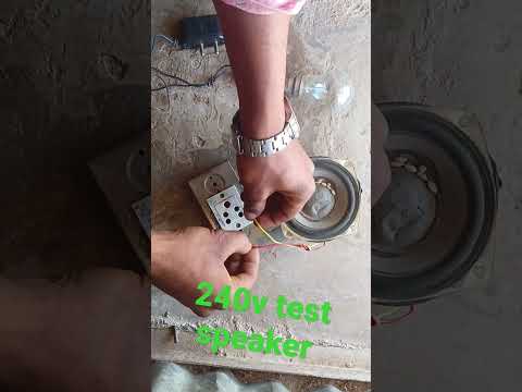 high voltage speaker 🔊  #shorts #krop #lifehacks #viralvideo #amazing #dc_voltage