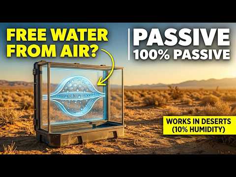 This Material Pulls Drinking Water From Thin Air