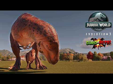 ALL 90 BABY & PARENT DINOSAURS IN JURASSIC WORLD EVOLUTION 3 | DINO-MITE! SHOWCASE