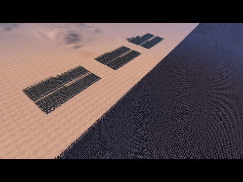 3000 ELVEN ARCHERS vs 60.000 ORCS - Ultimate Epic Battle Simulator UEBS