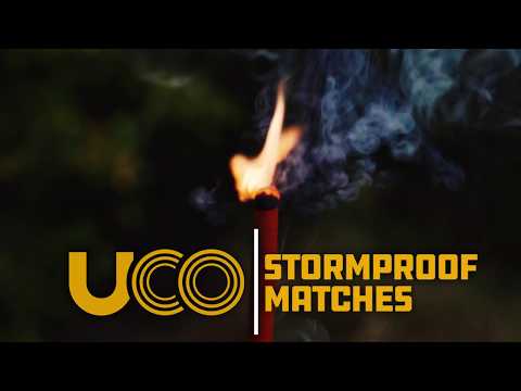 Original Stormproof Match from UCO - Stay Lit No Matter What.