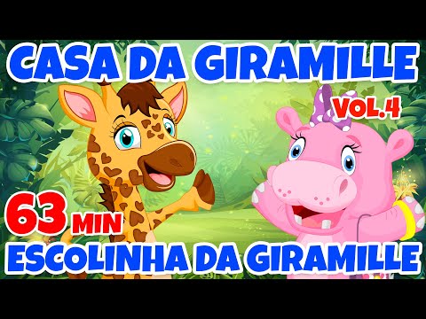 Casa da Giramille Escolinha da Giramille Vol. 4 - Giramille 63 min | Desenho Animado Musical