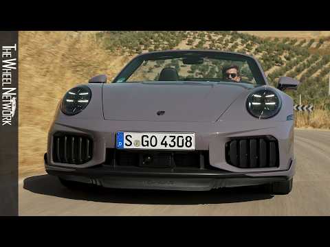 2026 Porsche 911 Turbo S Cabriolet | Provence | Driving, Interior, Exterior [4K]