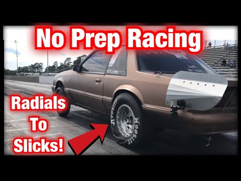 Made the switch to Hoosier SLICKS! Oh, boy!