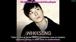 Wheesung - Masterpiece of You (Sub español + Romanización)