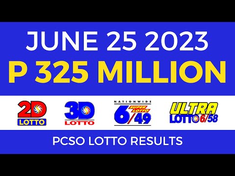 Lotto Result Today 9pm June 25 2023 [Complete Details]