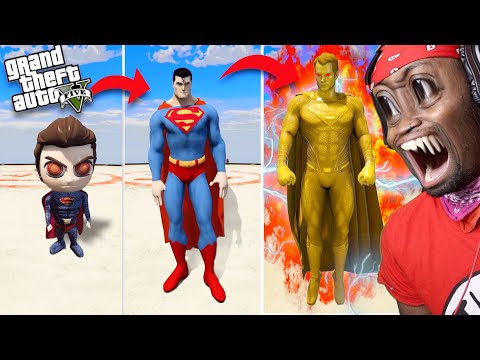 Upgrading SUPERMAN into SUPER GOD in GTA 5.. (GTA 5 MODS)